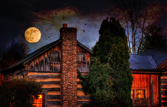 November at Inn at Cedar Falls | Digital Art Photography by Jim Crotty