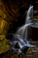 Broken Rock Trail Falls by Jim Crotty